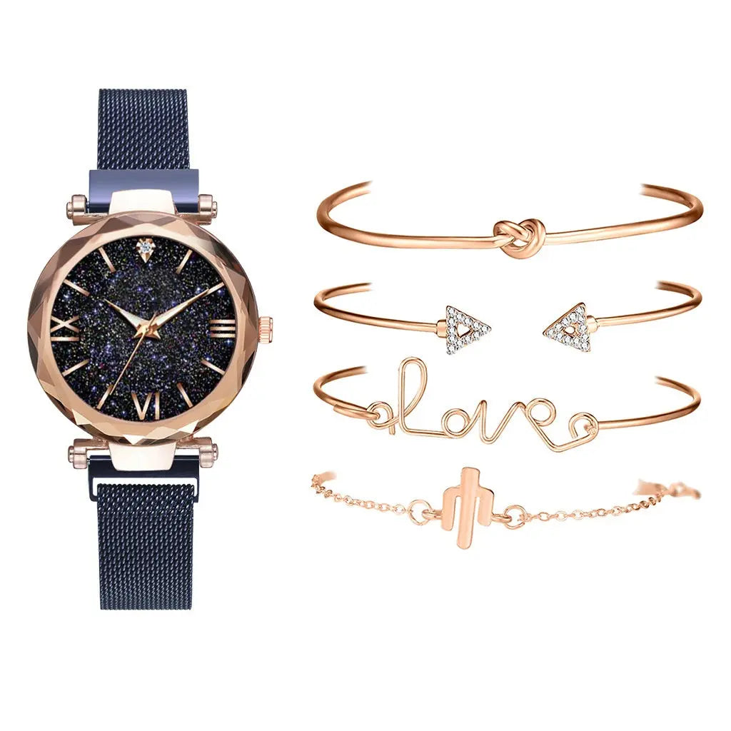 Bracelet Watch Set null