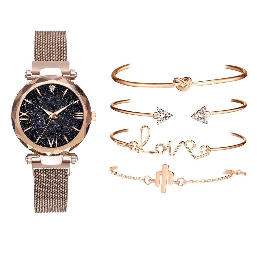Bracelet Watch Set null