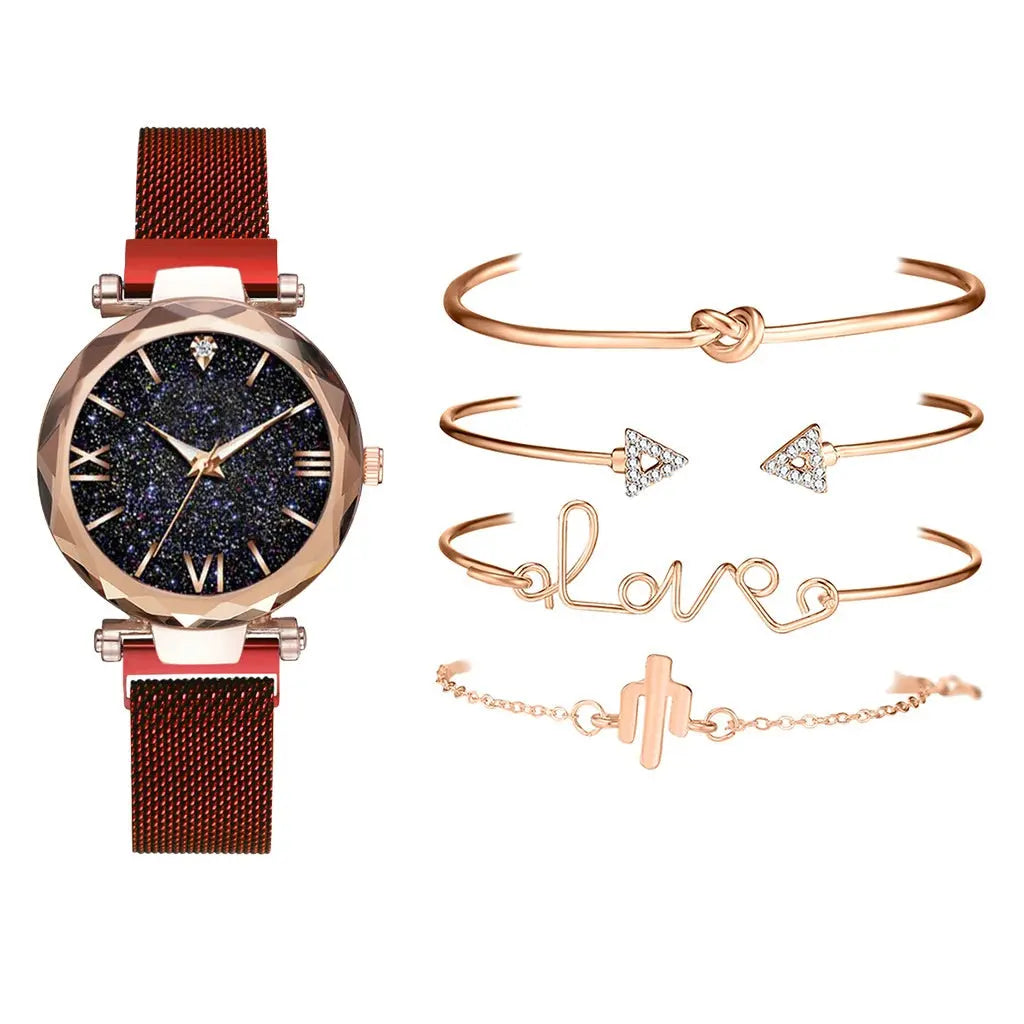 Bracelet Watch Set null