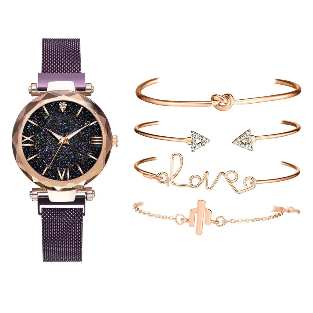 Bracelet Watch Set null