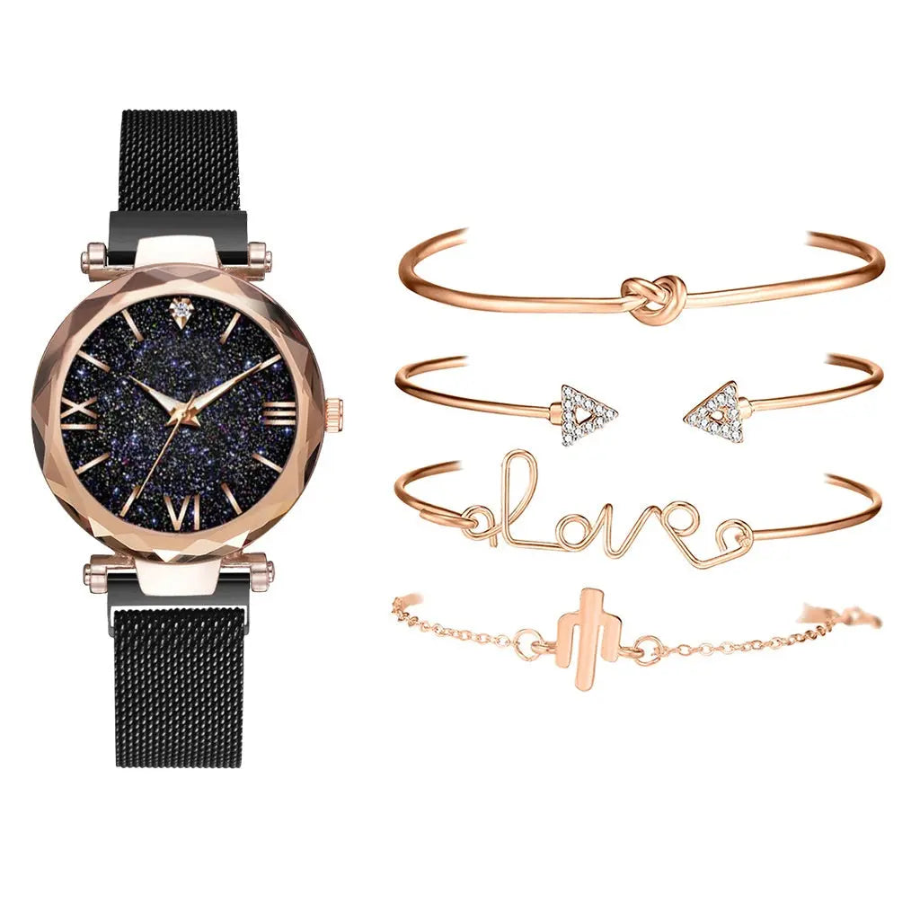 Bracelet Watch Set null