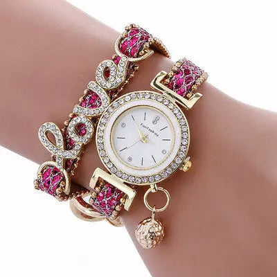 Bracelet watch sequin bracelet watch null