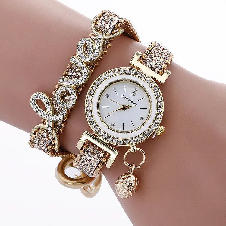 Bracelet watch sequin bracelet watch null