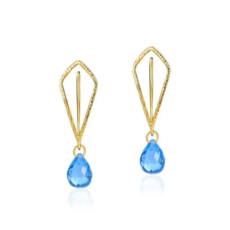 Crystal earrings earrings null