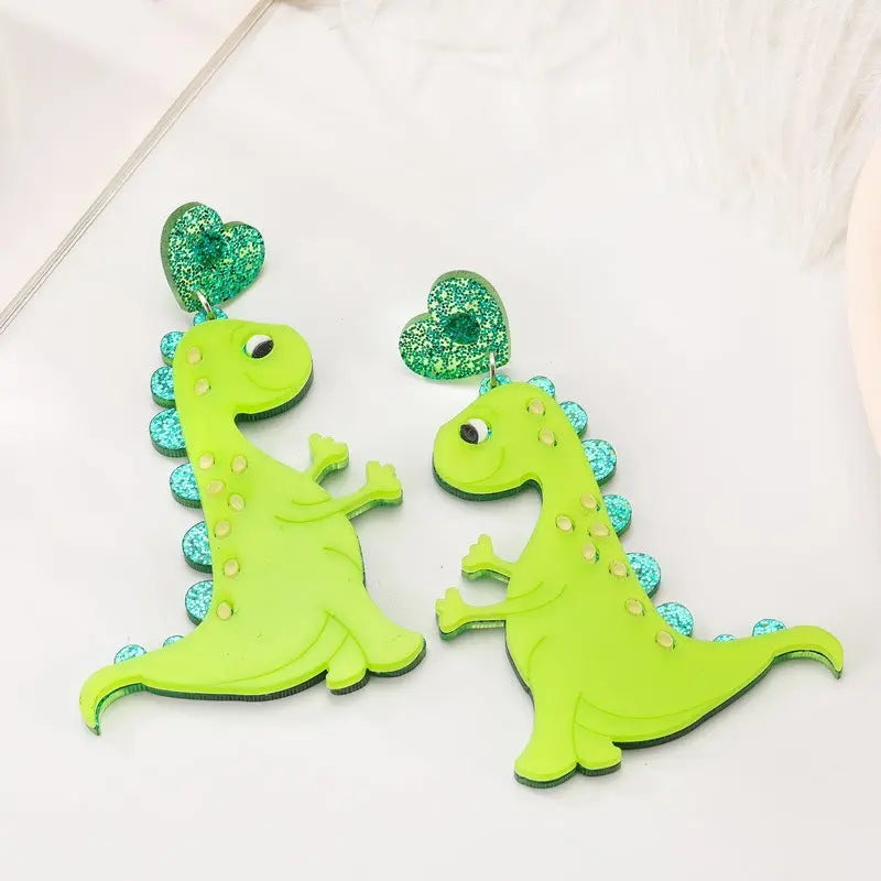 Dinosaur earrings earrings null