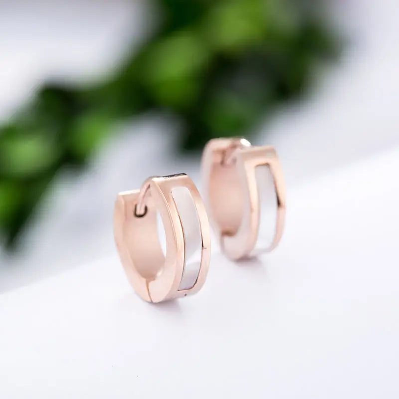 Earrings Black Eound Earrings Earrings null