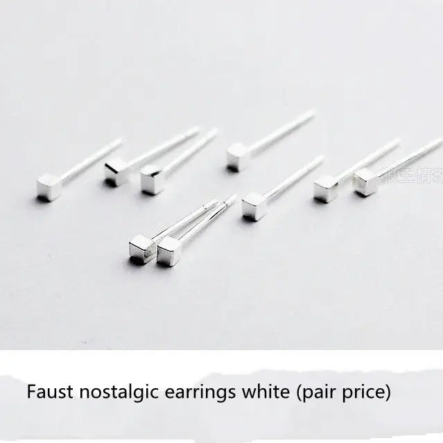 Earrings Sterling Silver Men's Earrings Earrings null