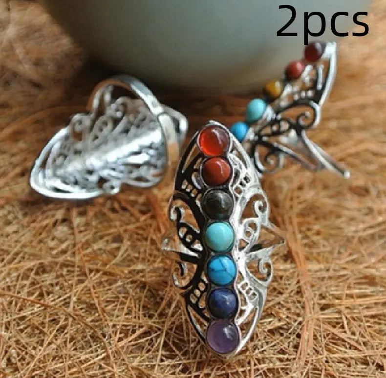 Seven Chakra Rings null