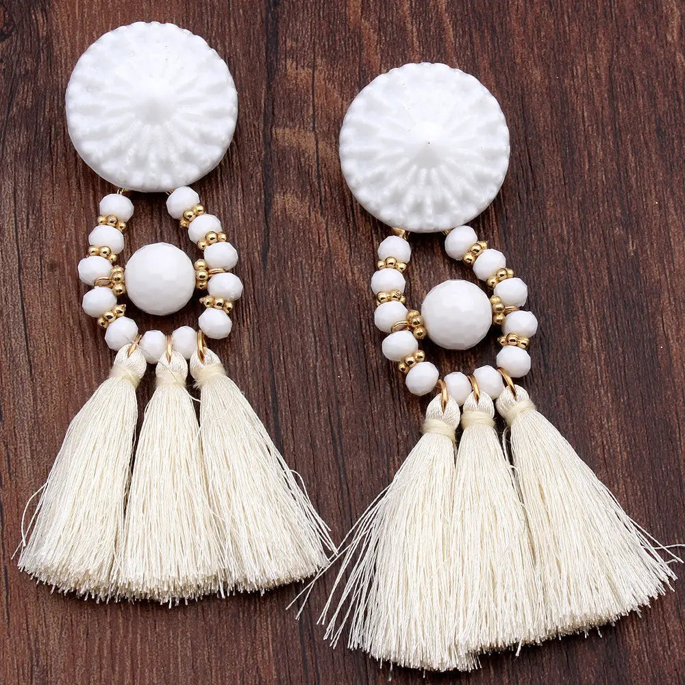 Tassel earrings earrings null
