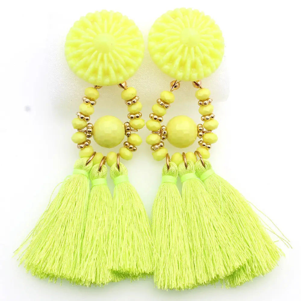 Tassel earrings earrings null