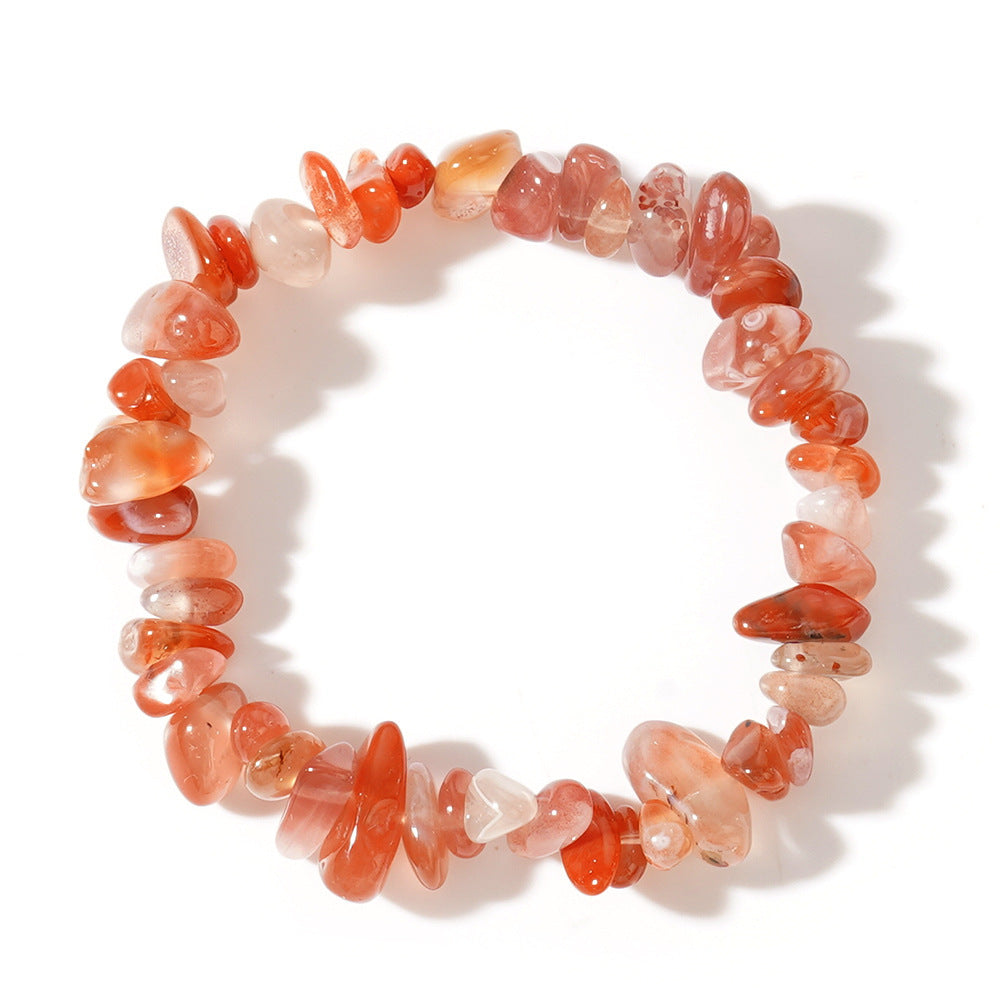 Rough Stone Crystal Mineral Rough Stone Women's Bracelet