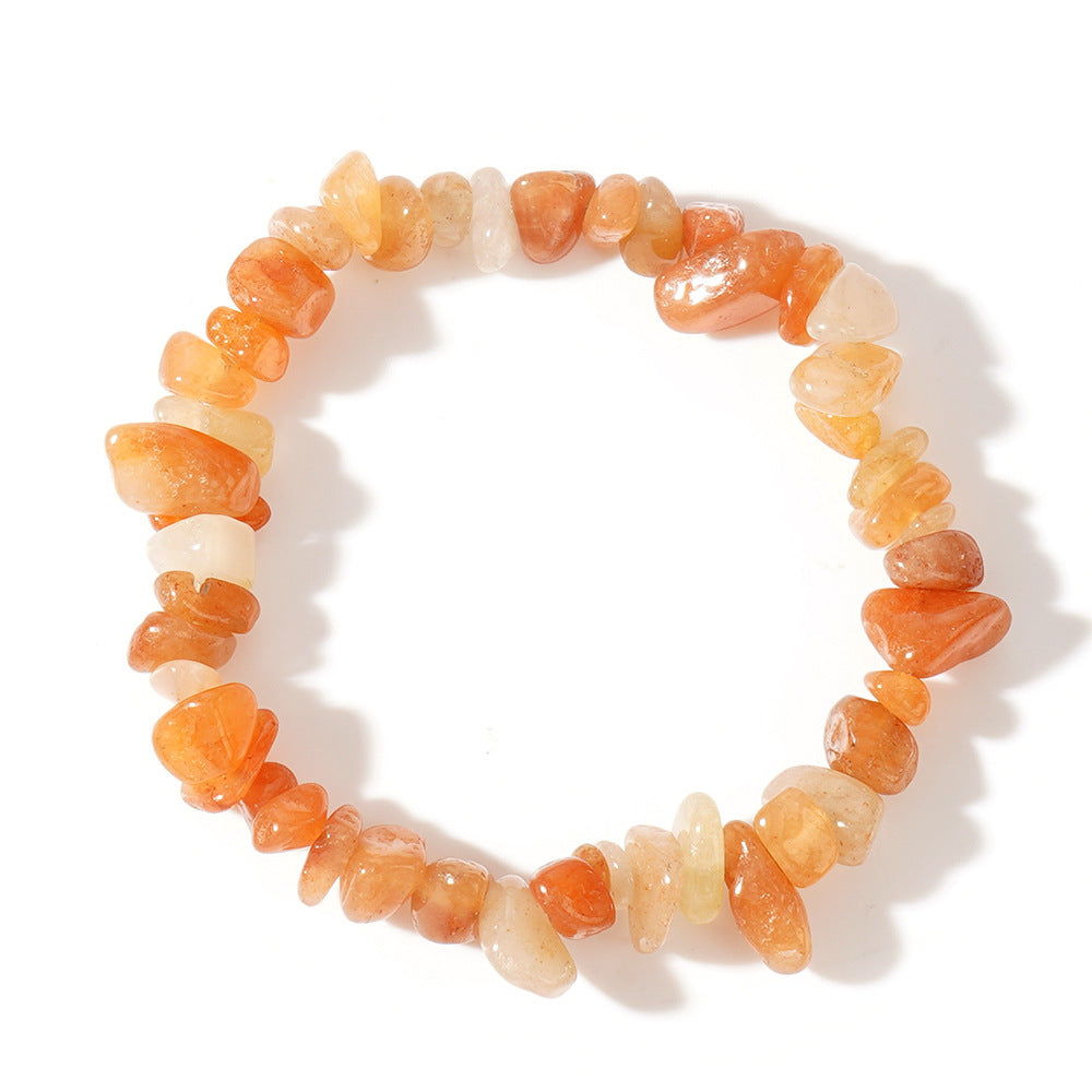 Rough Stone Crystal Mineral Rough Stone Women's Bracelet