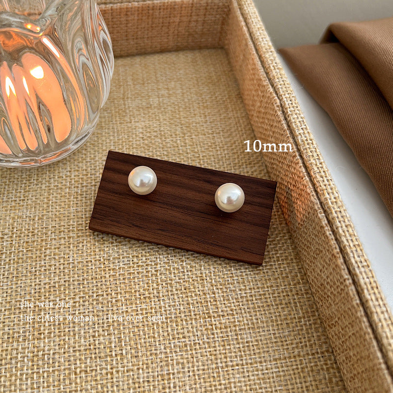 Pearl Retro French Simple Elegant Earrings