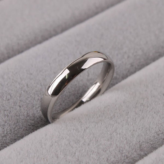 Fashion Simple Titanium Steel Ring