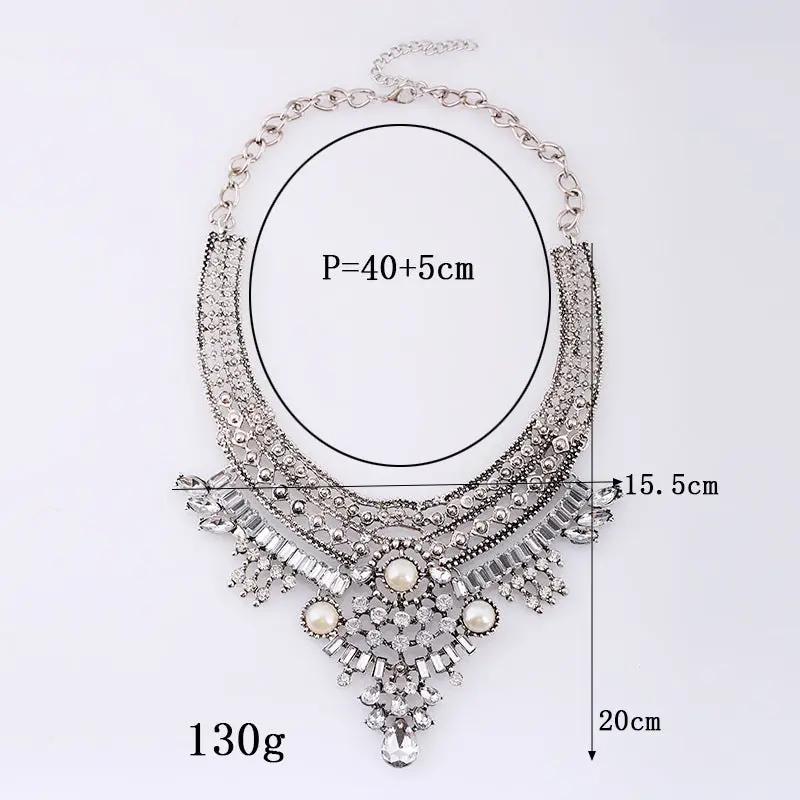 Alloy Diamond Short Necklace Crystal Necklace null
