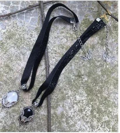 Bat Necklace Fashionable Personality Women's Bat Flannel Necklace Necklace Necklace null