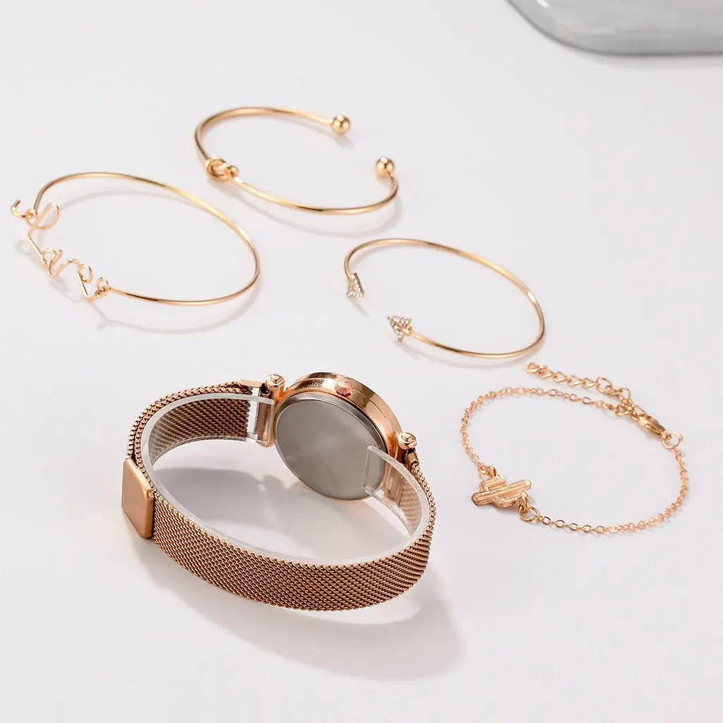 Bracelet Watch Set null