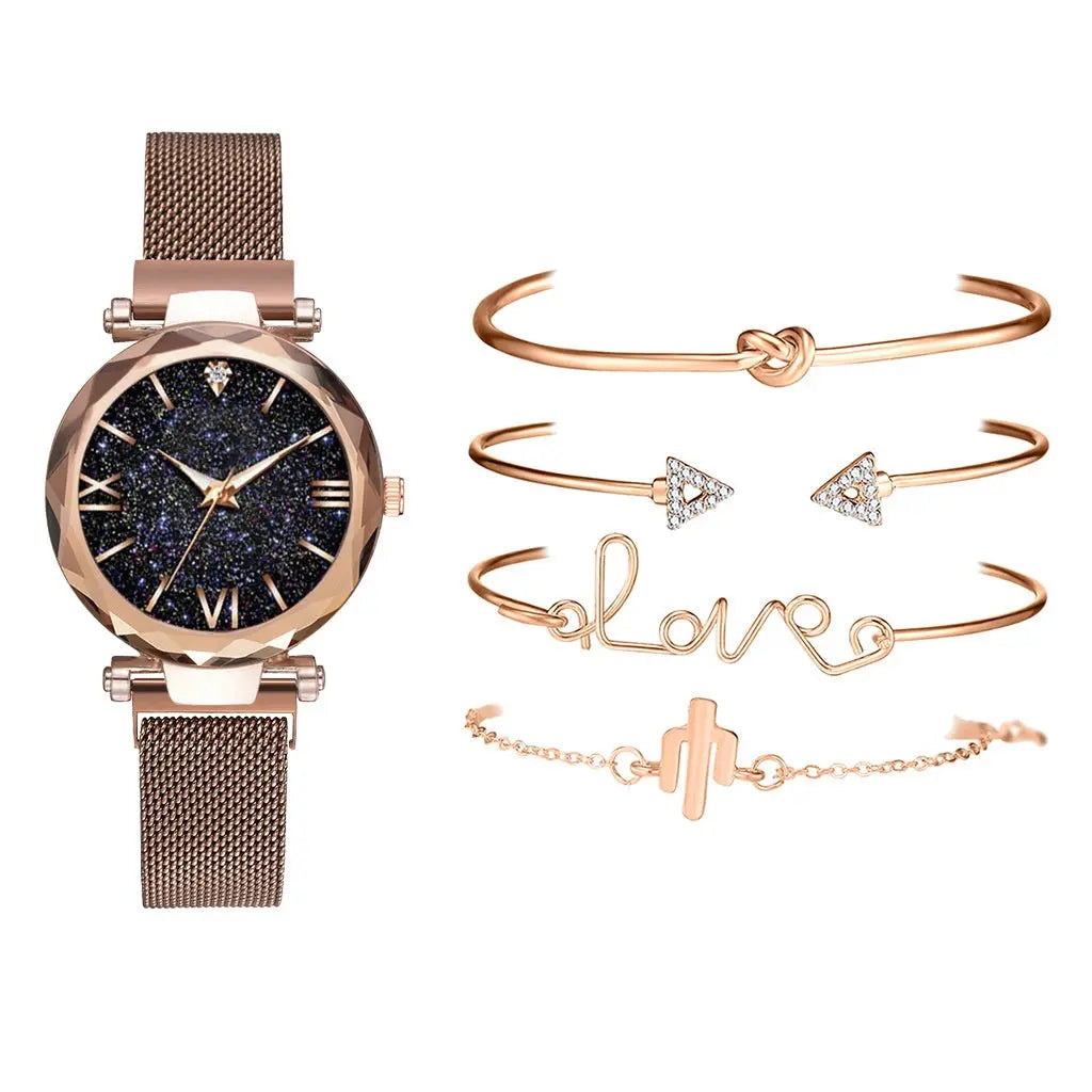 Bracelet Watch Set null