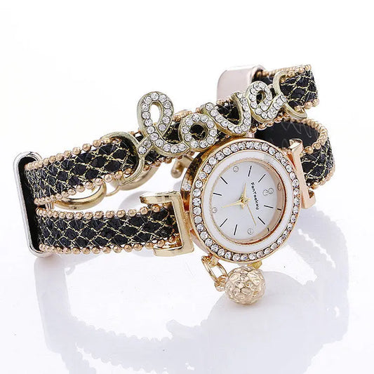 Bracelet watch sequin bracelet watch null