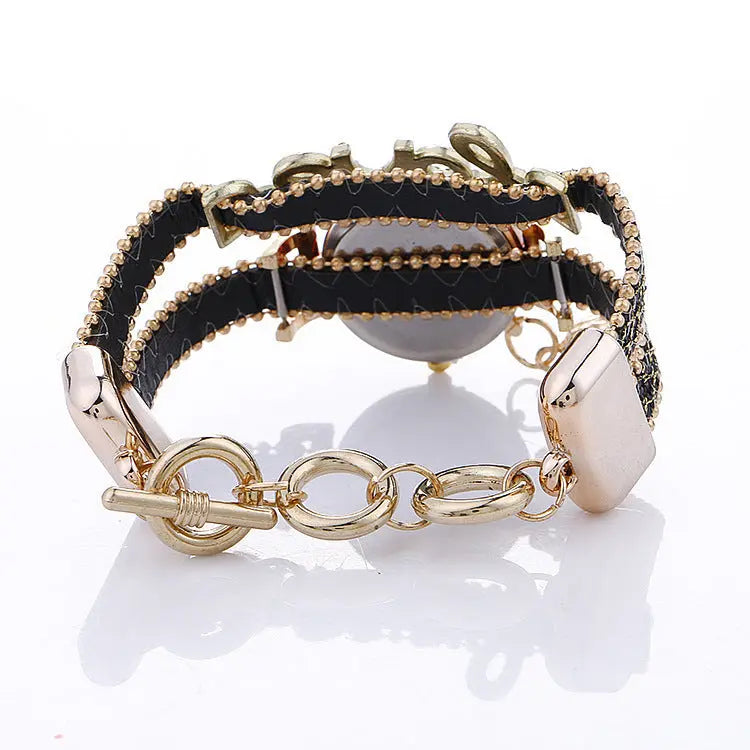 Bracelet watch sequin bracelet watch null