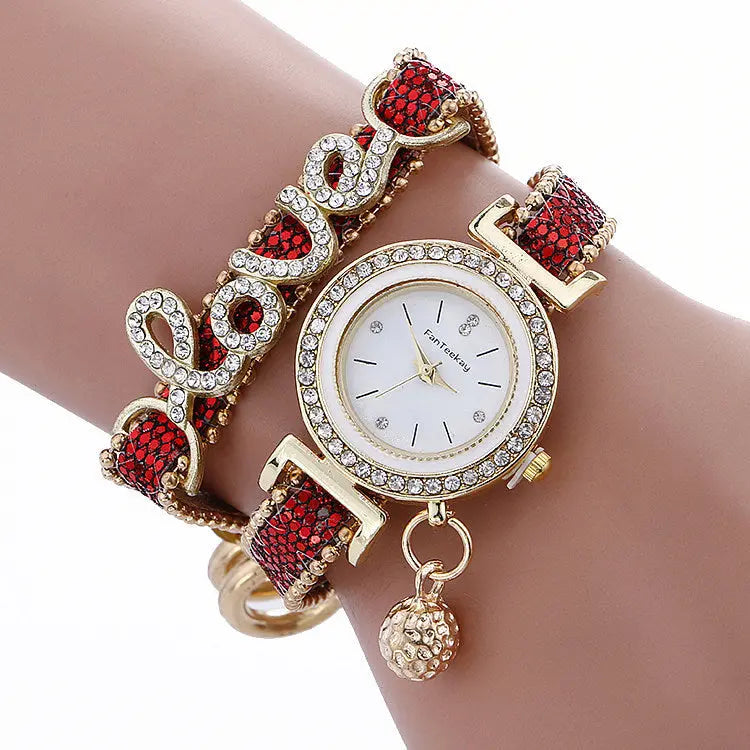 Bracelet watch sequin bracelet watch null