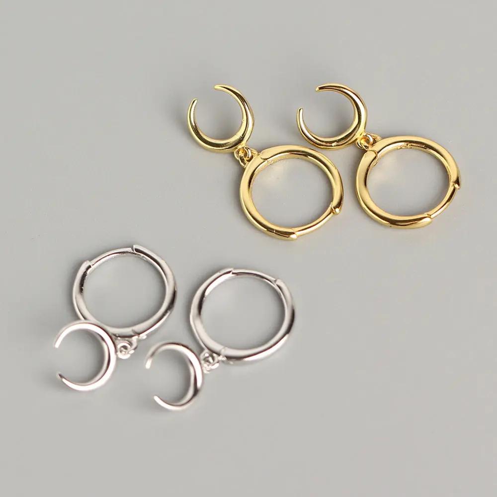 Crescent earrings moon earrings earrings null