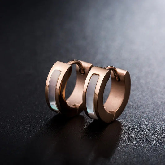 Earrings Black Eound Earrings Earrings null