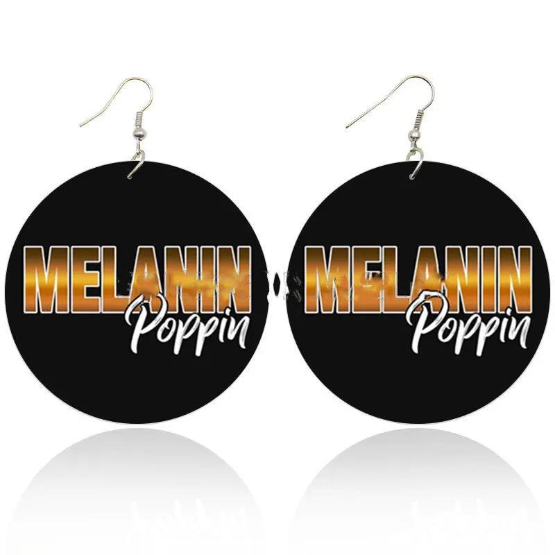 Fashion Wooden Earrings Earrings Earrings null