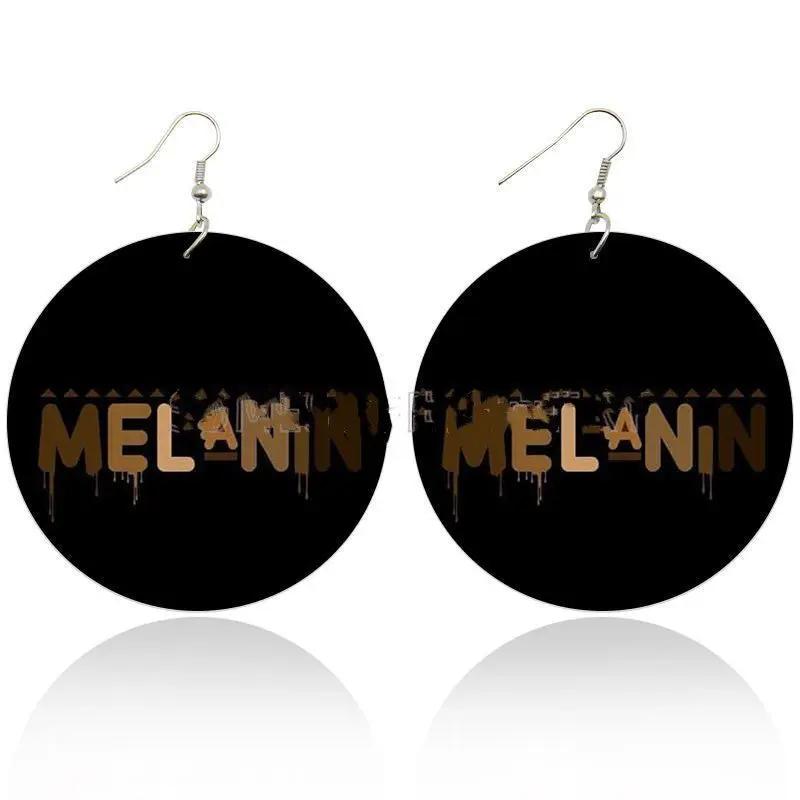 Fashion Wooden Earrings Earrings Earrings null