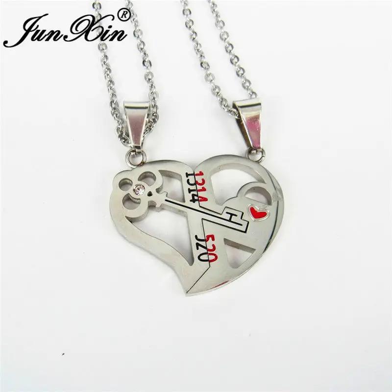 Love Key Combination Couple Necklace null