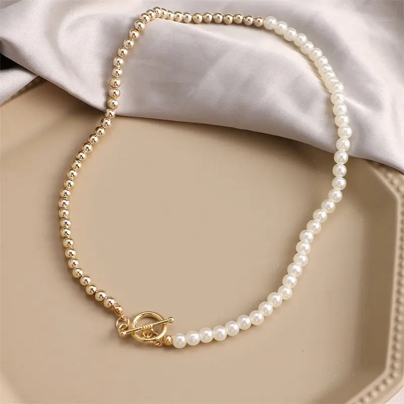 Necklace Double OT Chain Necklace Pendant Necklace null