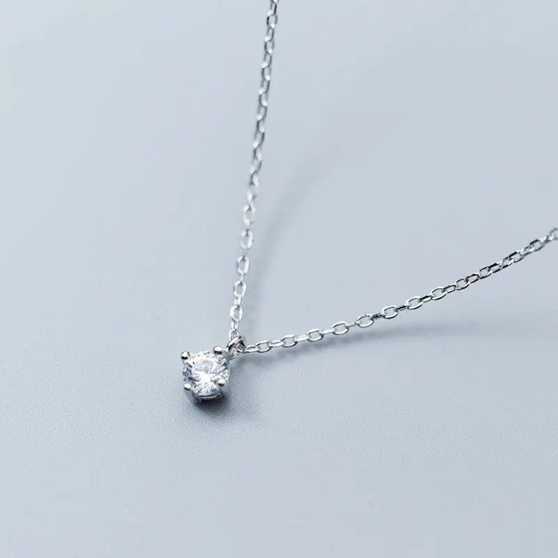 Necklace with Silver Necklace null