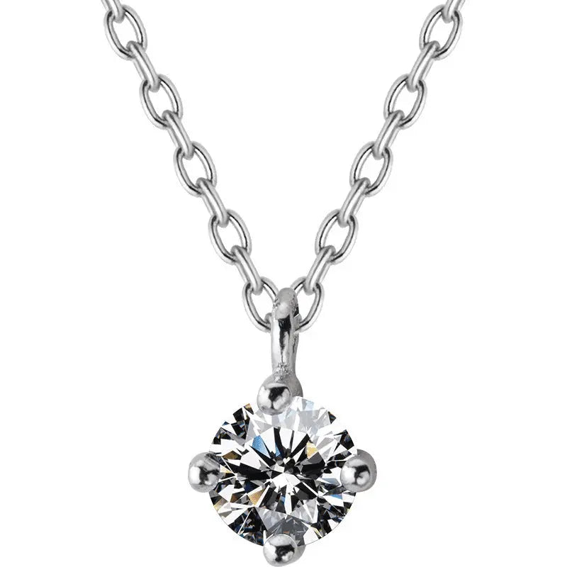 Necklace with Silver Necklace null