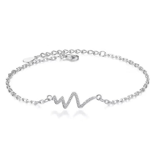 New Medical Heartbeat Bracelets null