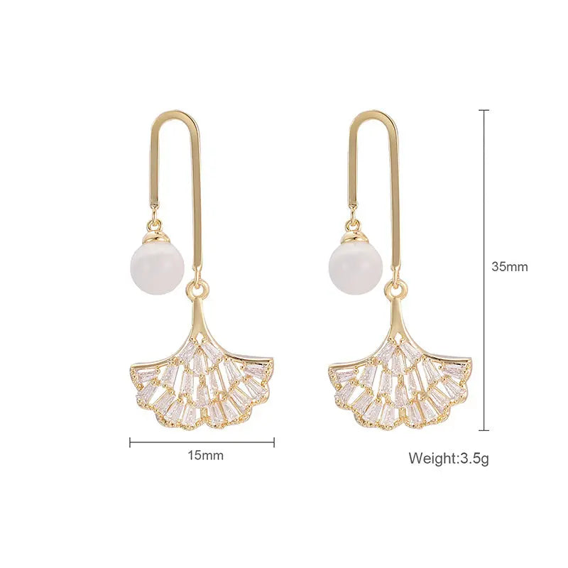 Niche Design Earrings Earrings Irregular Earrings null