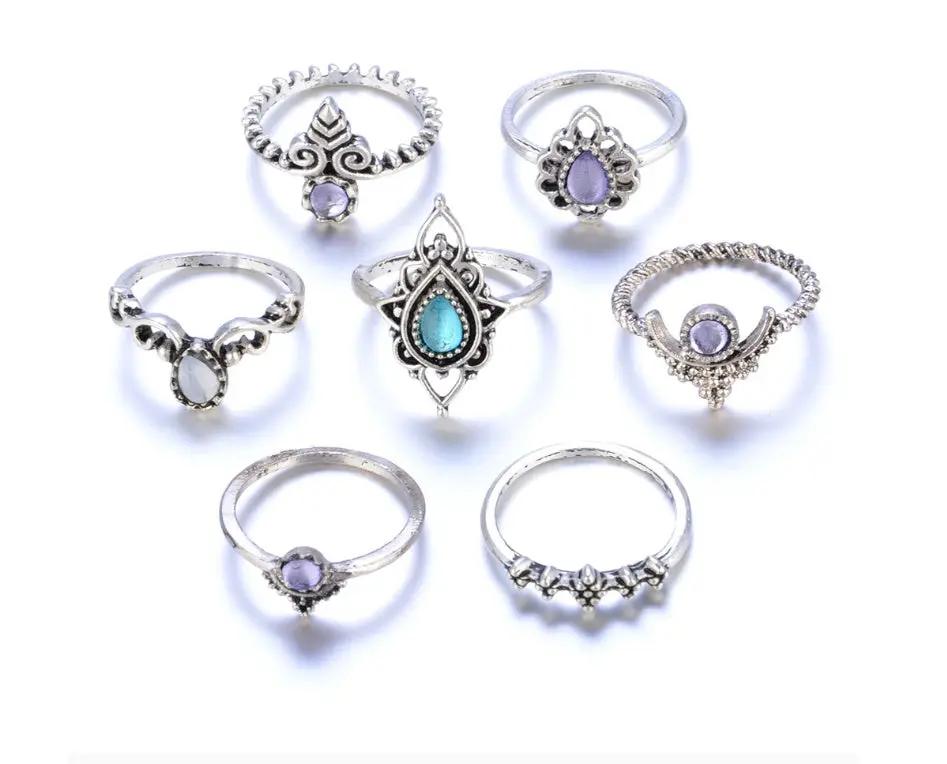 Our Favorite set of rings - Vintage Knuckle Rings! null