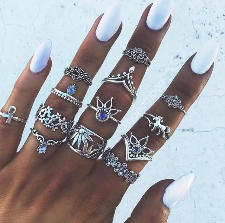 Our Favorite set of rings - Vintage Knuckle Rings! null