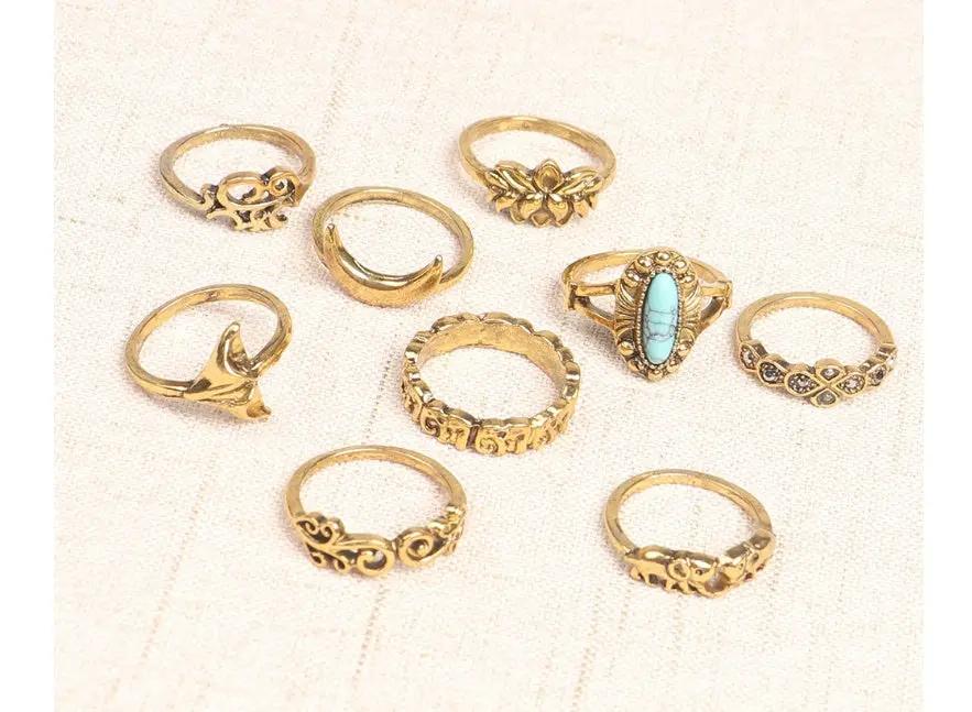 Our Favorite set of rings - Vintage Knuckle Rings! null