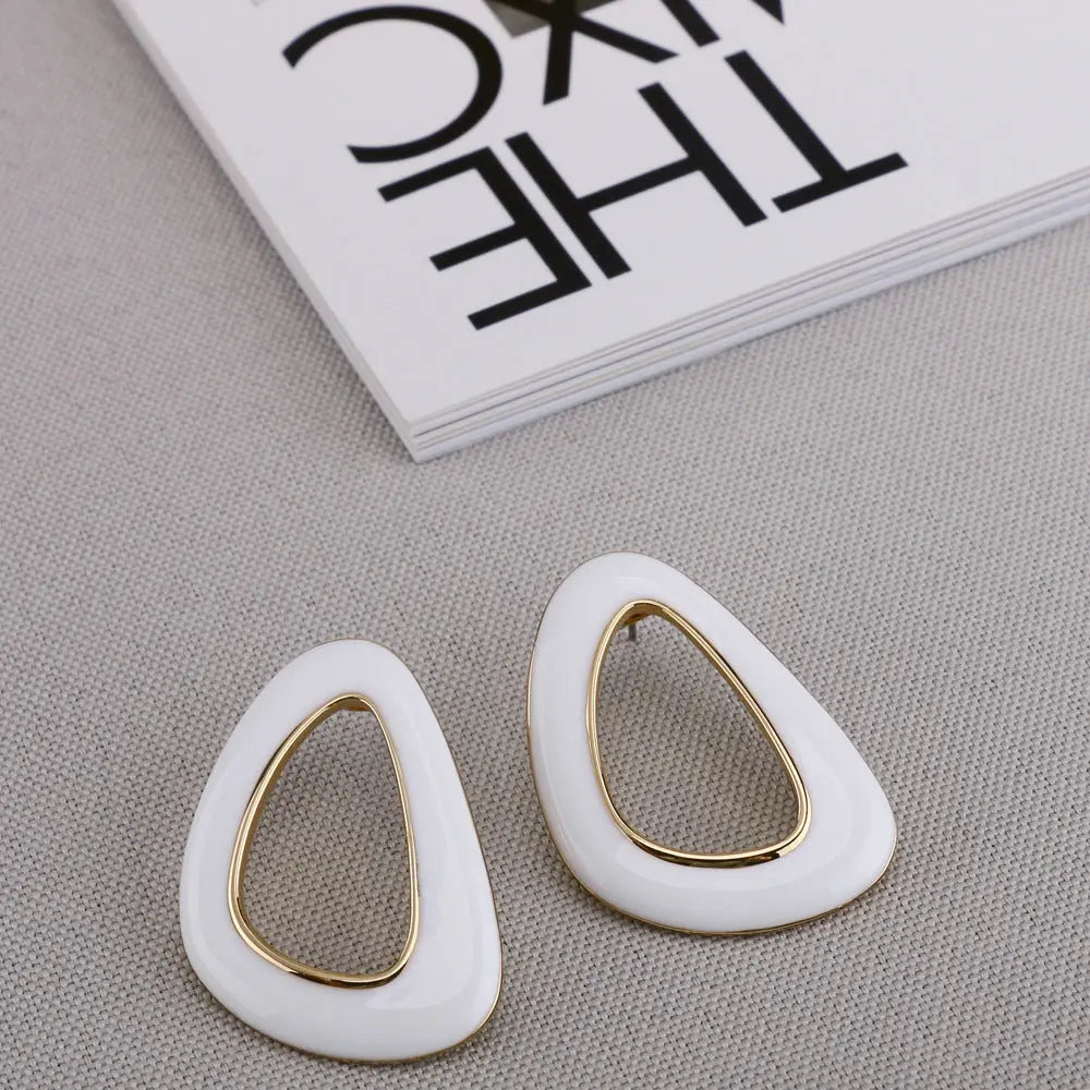 Personality Geometric Fashion Earrings Temperament Earrings Earrings null