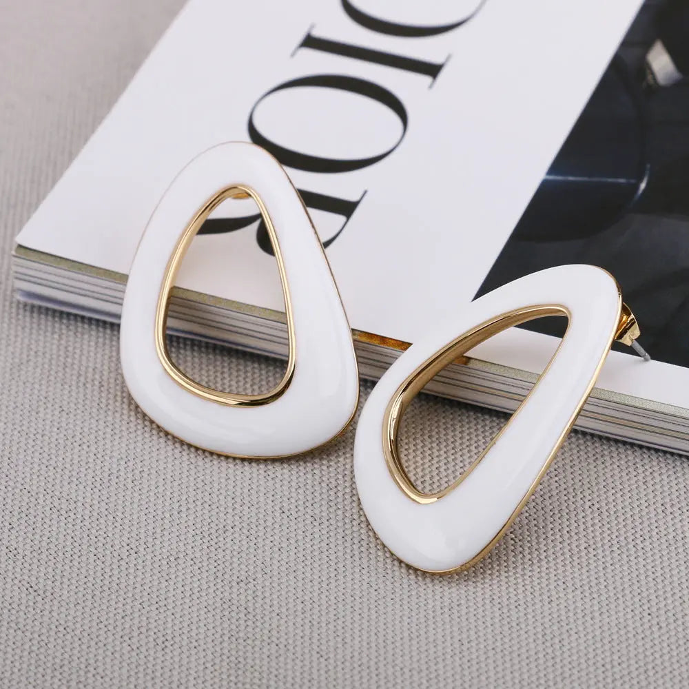 Personality Geometric Fashion Earrings Temperament Earrings Earrings null