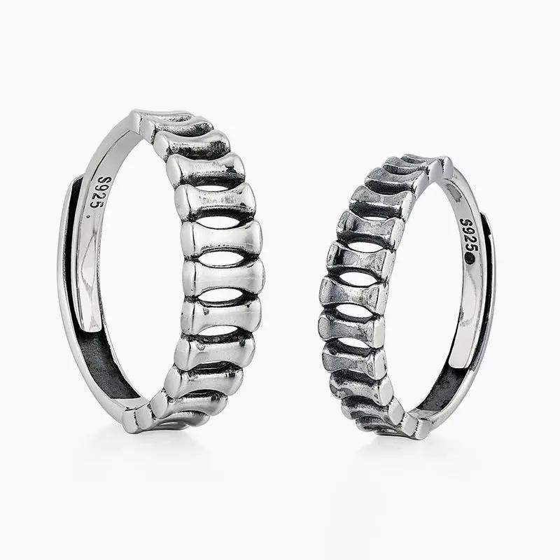 Rings Couple Models Pair Of Rings Silver Niche Design null