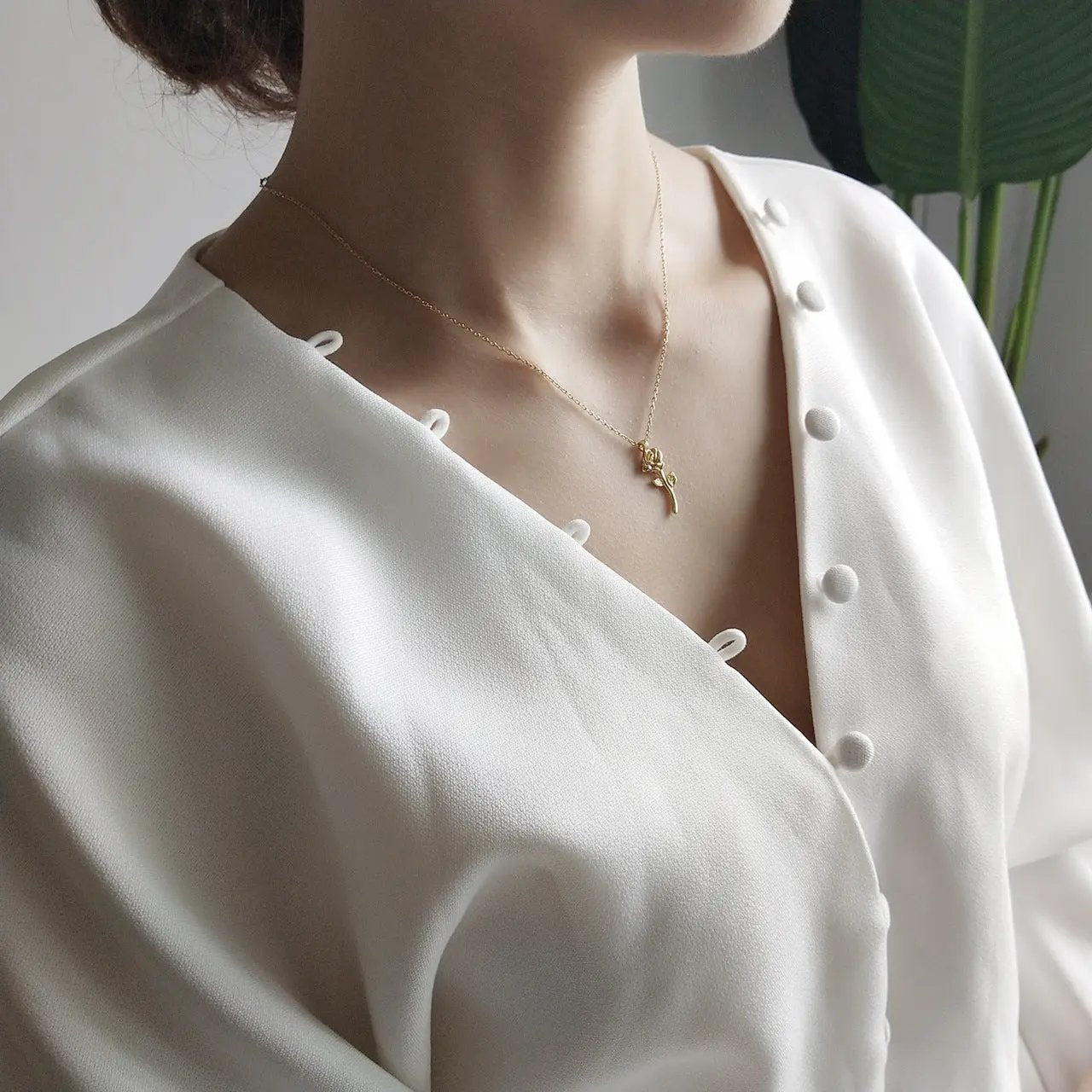 Rose Gold Necklace Necklace Necklace null