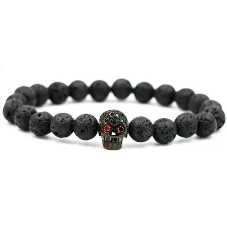 SKULL CHARM BRACELETS null