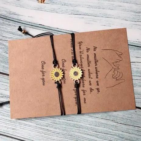 Sunflower Friendship Bracelets null