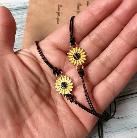 Sunflower Friendship Bracelets null