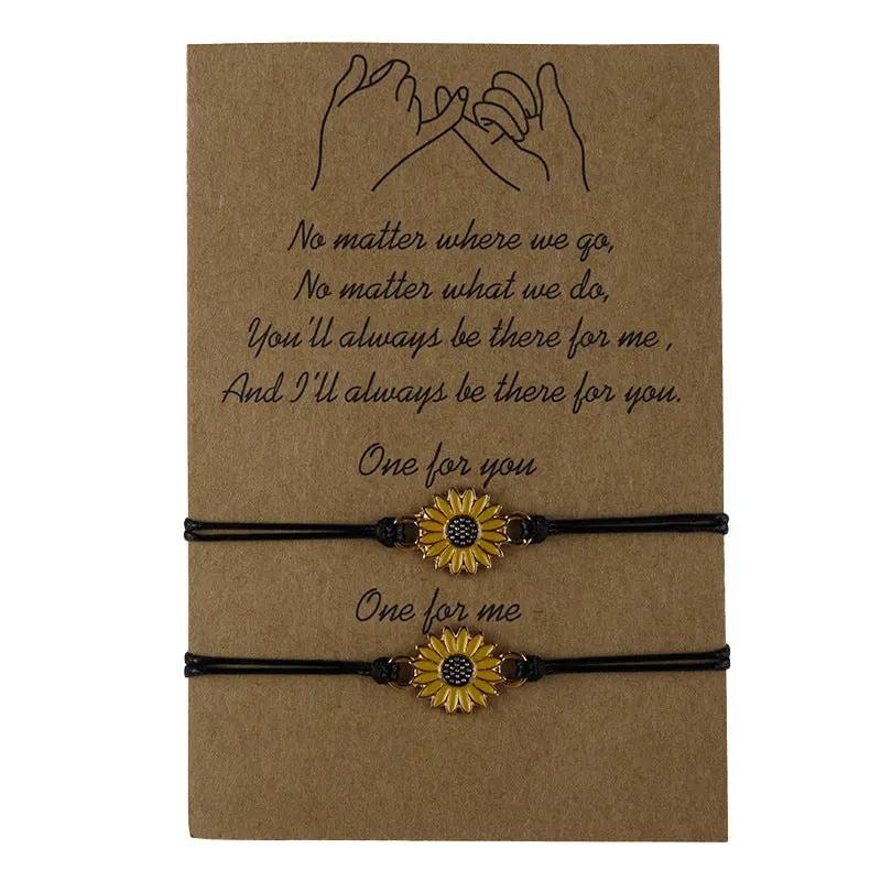 Sunflower Friendship Bracelets null