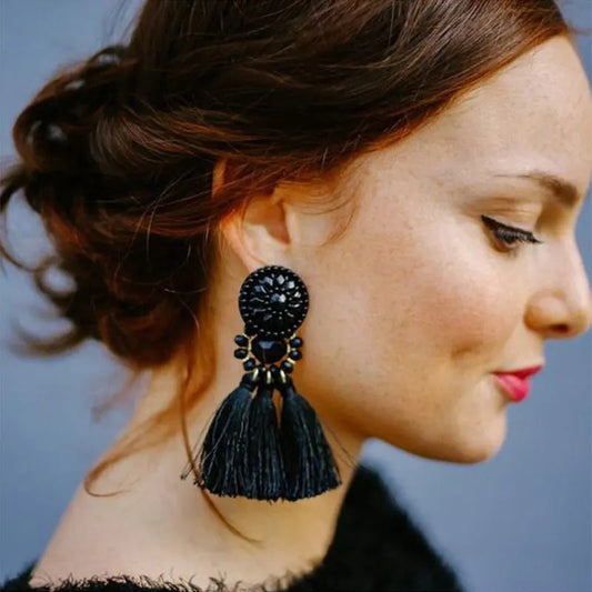 Tassel earrings earrings null