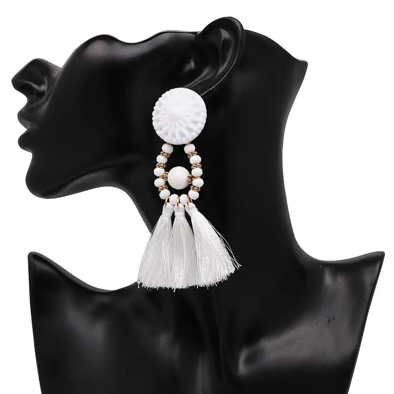Tassel earrings earrings null