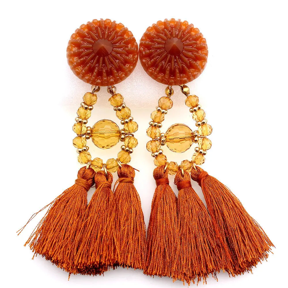 Tassel earrings earrings null