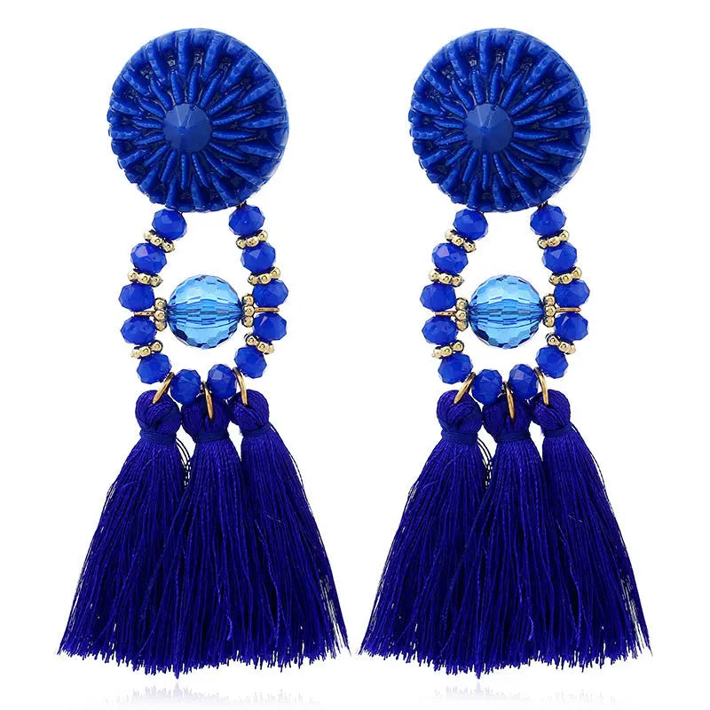 Tassel earrings earrings null